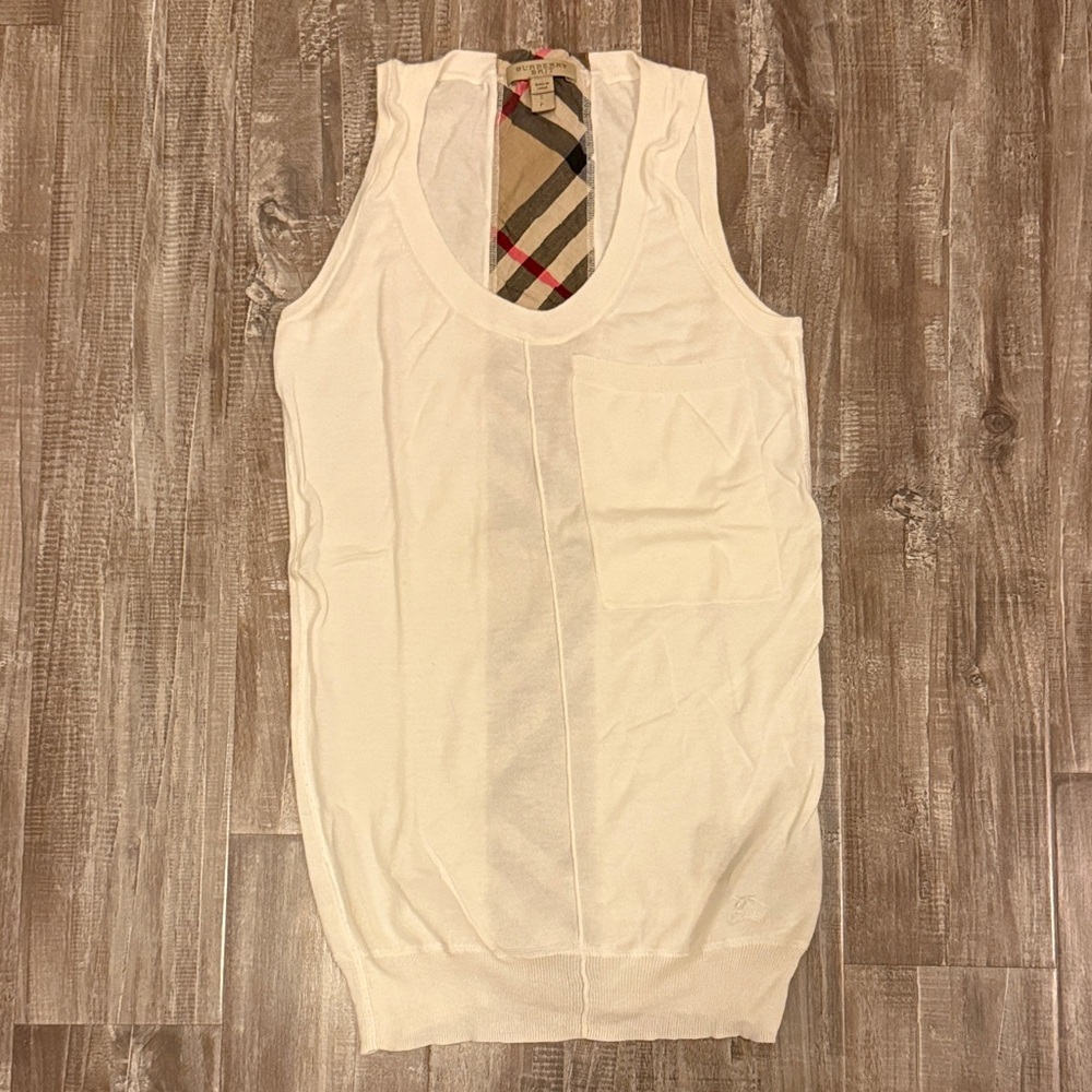 Burberry Knit Tank Top
